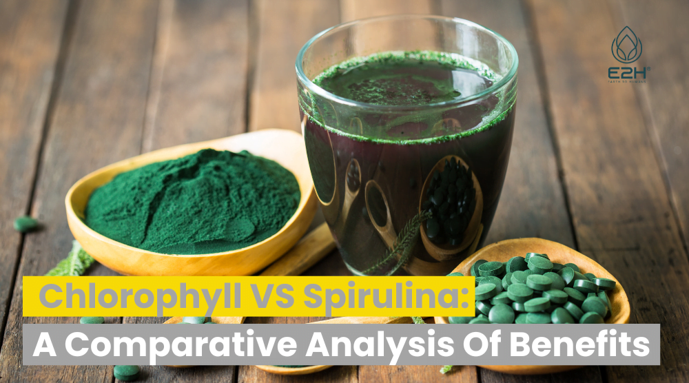 Chlorophyll VS Spirulina: A Comparative Analysis Of Health Benefits.