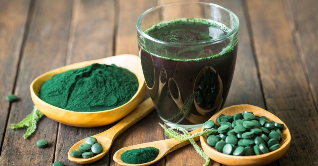 chlorophyll and chlorella at the same time